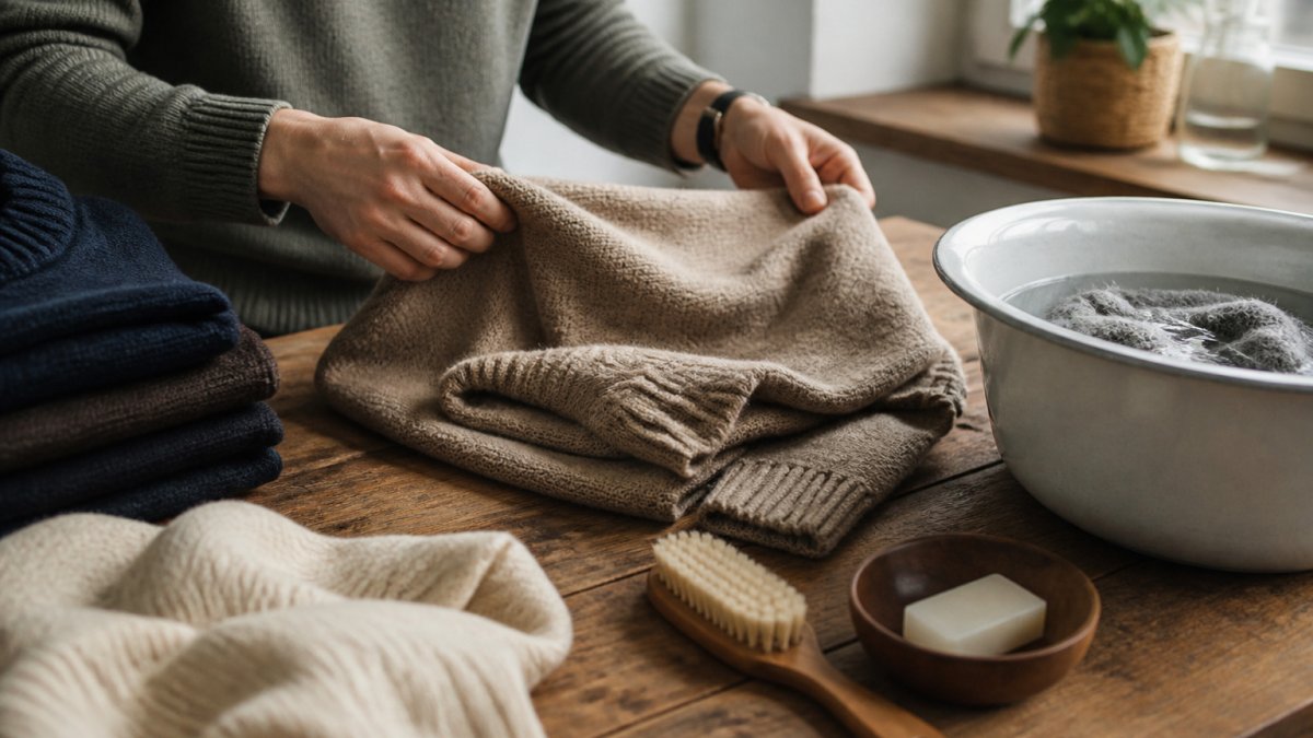 How to Care for Men's Knitwear at Home