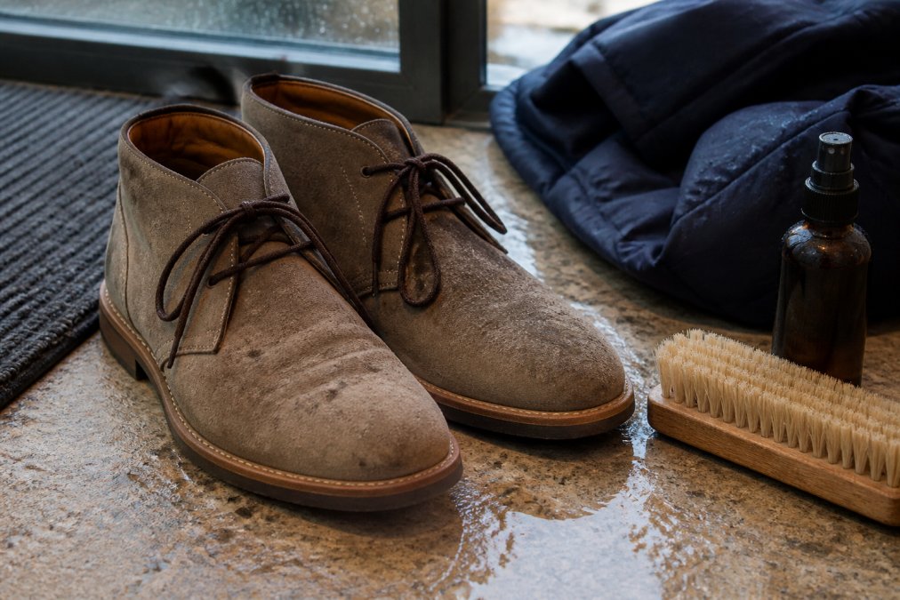 How to Protect Suede Footwear From Rain and Snow