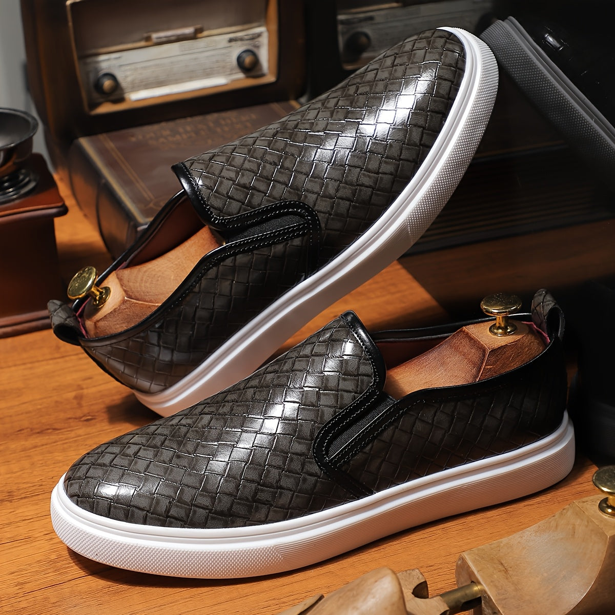 Gianni Ravelli Slip-On Leather Loafers