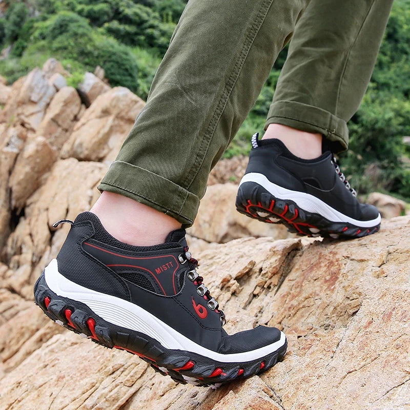 Men's Orthopedic Mesh Walking Shoes Supportive Cushioned Footwear