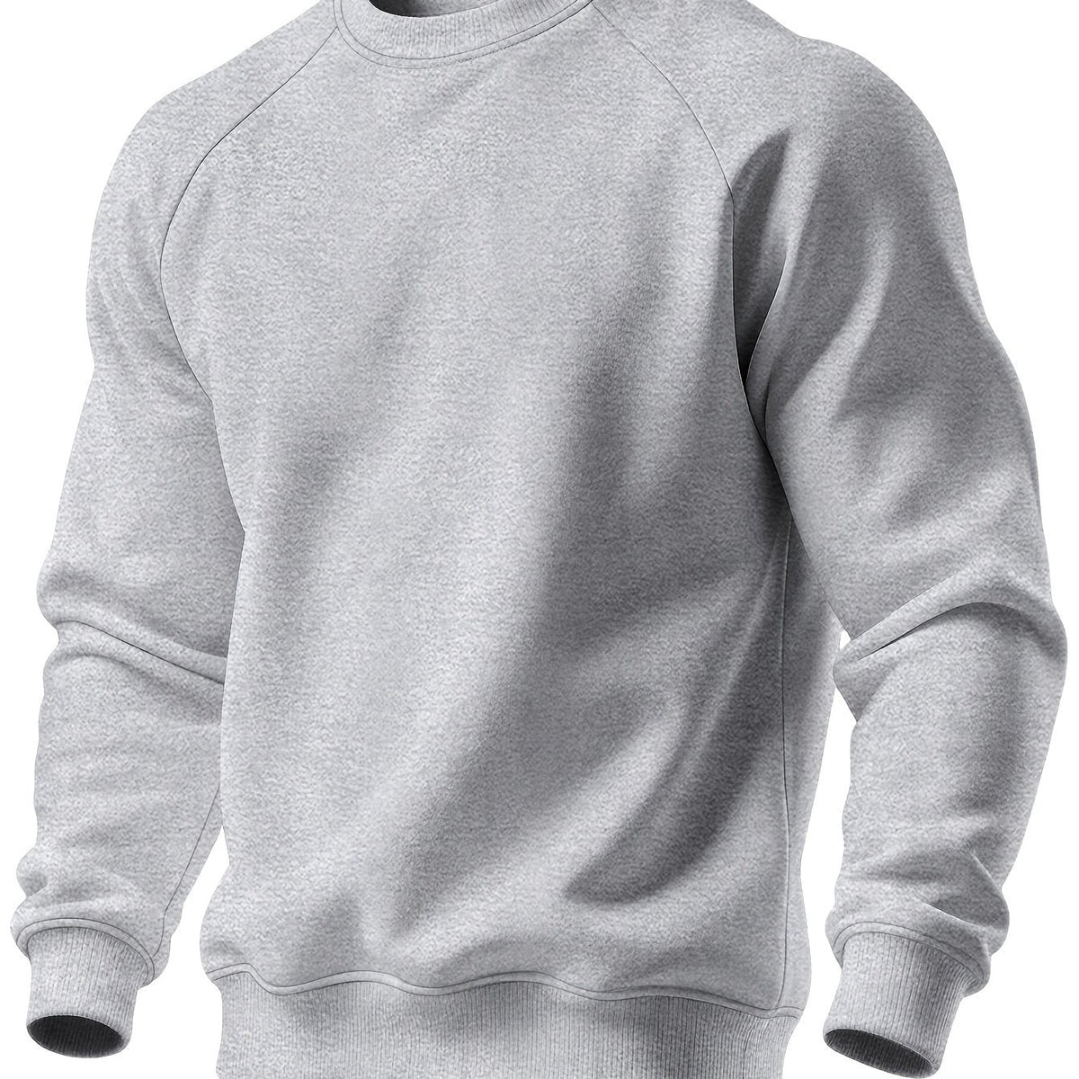 Men's Raglan Sleeve Sweatshirt Relaxed Fit