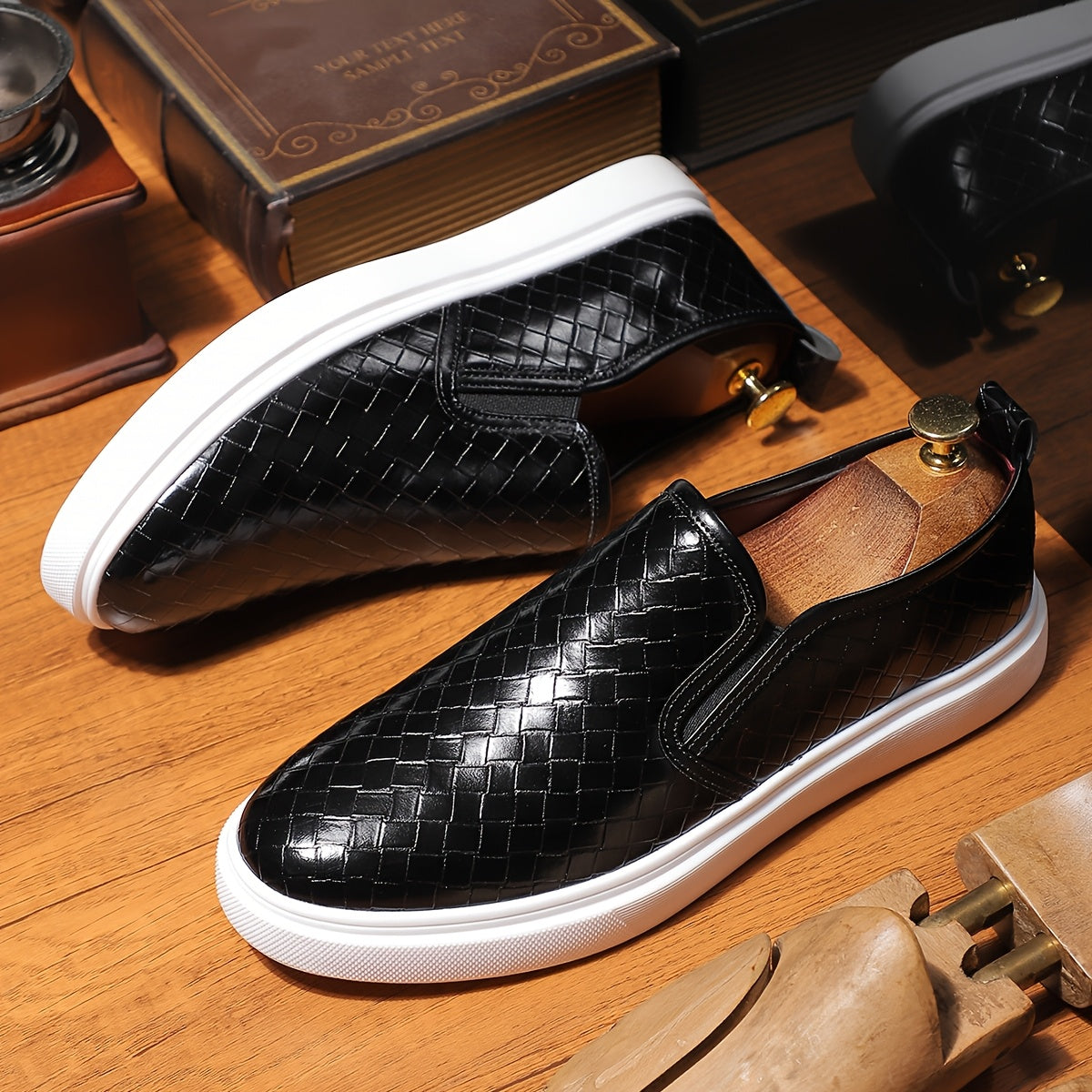 Gianni Ravelli Slip-On Leather Loafers