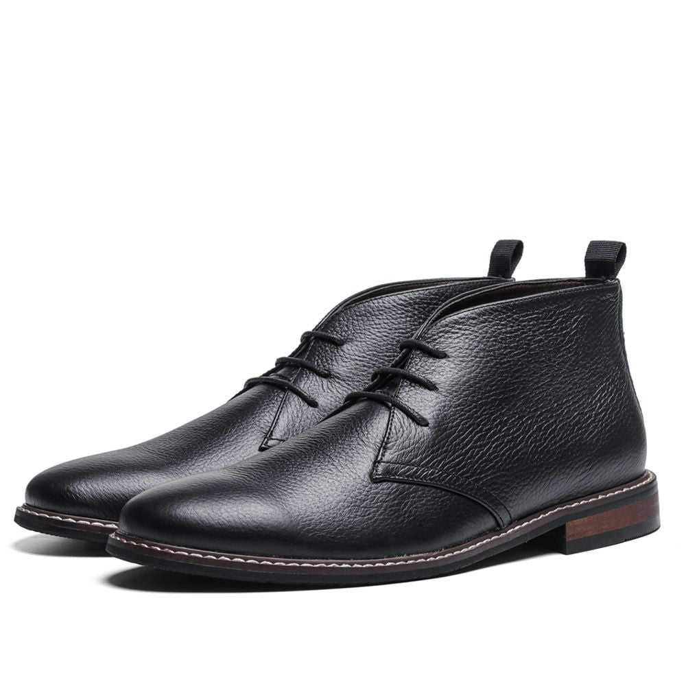 Men's Classic Leather Lace-Up Boots