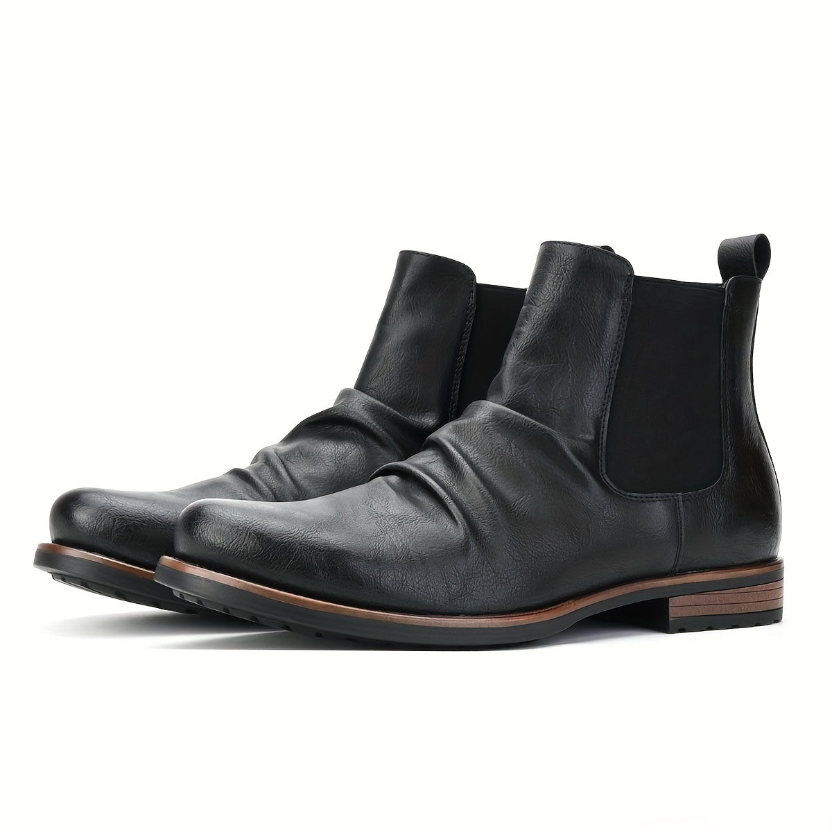 Corrado Zambelli Leather Chelsea Boots