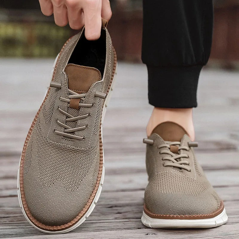 Lightweight Knit Sneakers Breathable Knit Upper