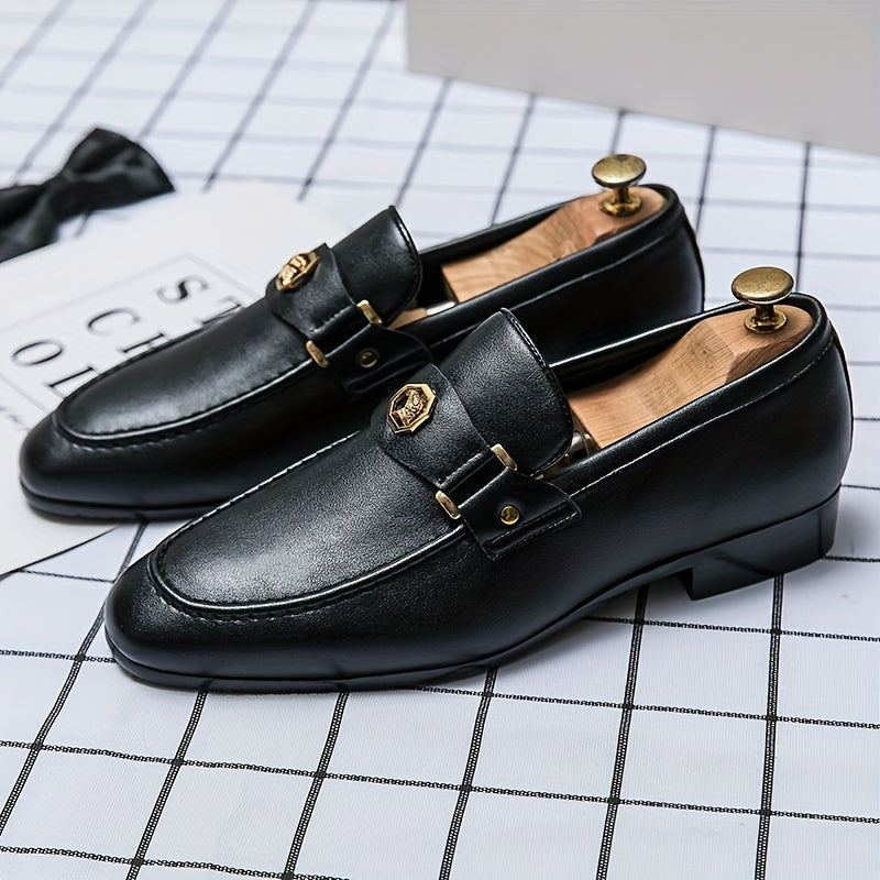 Davide Romano Leather Penny Loafers