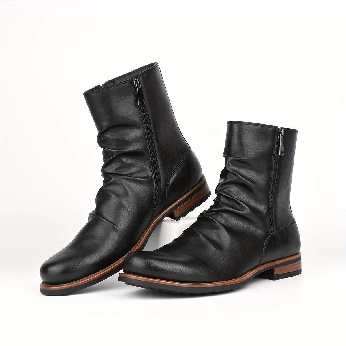 Julien Perrotin Leather Ankle Boots
