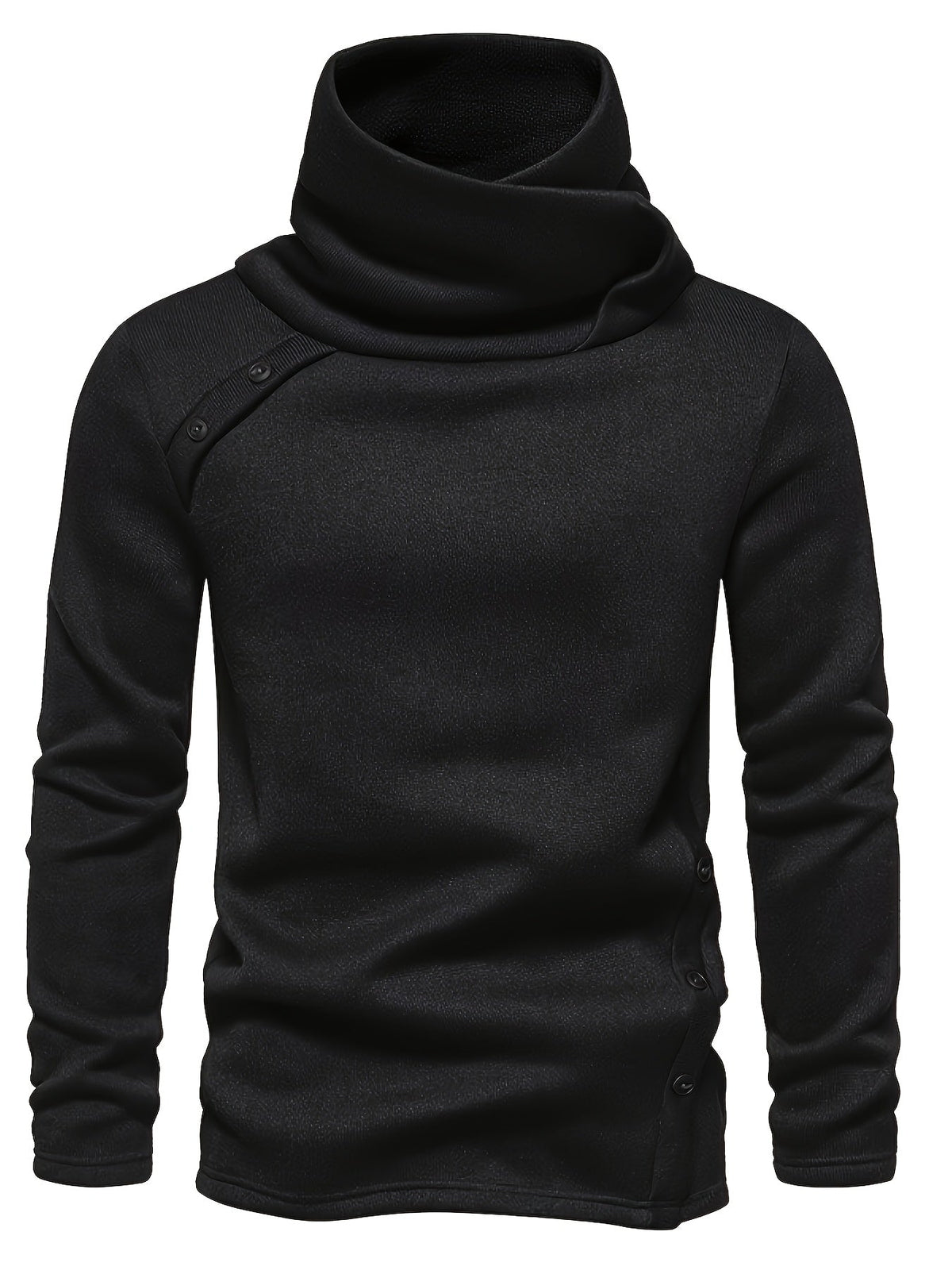 Shawl collar sweater designed for comfortable everyday wear
