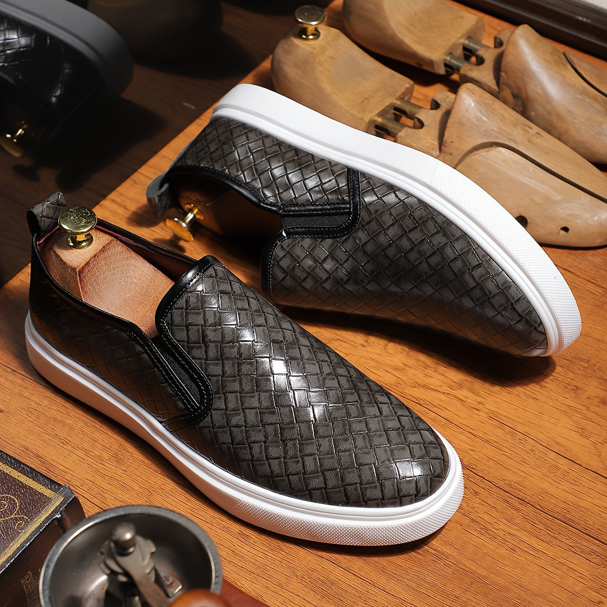 Gianni Ravelli Slip-On Leather Loafers