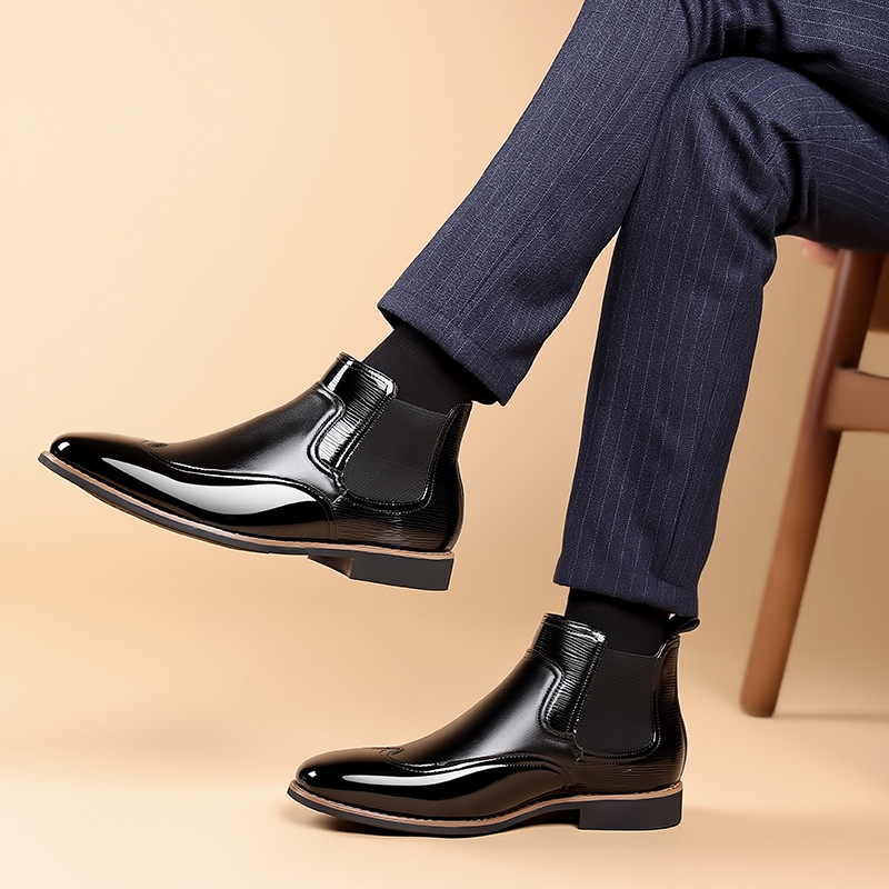 Chelsea boots for men styled as versatile everyday footwear