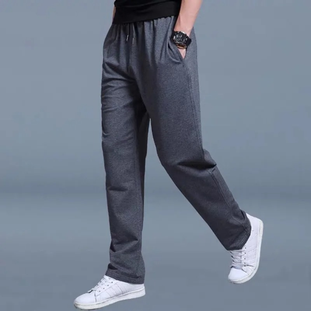 Men's Drawstring Jogger Pants With Side Pockets