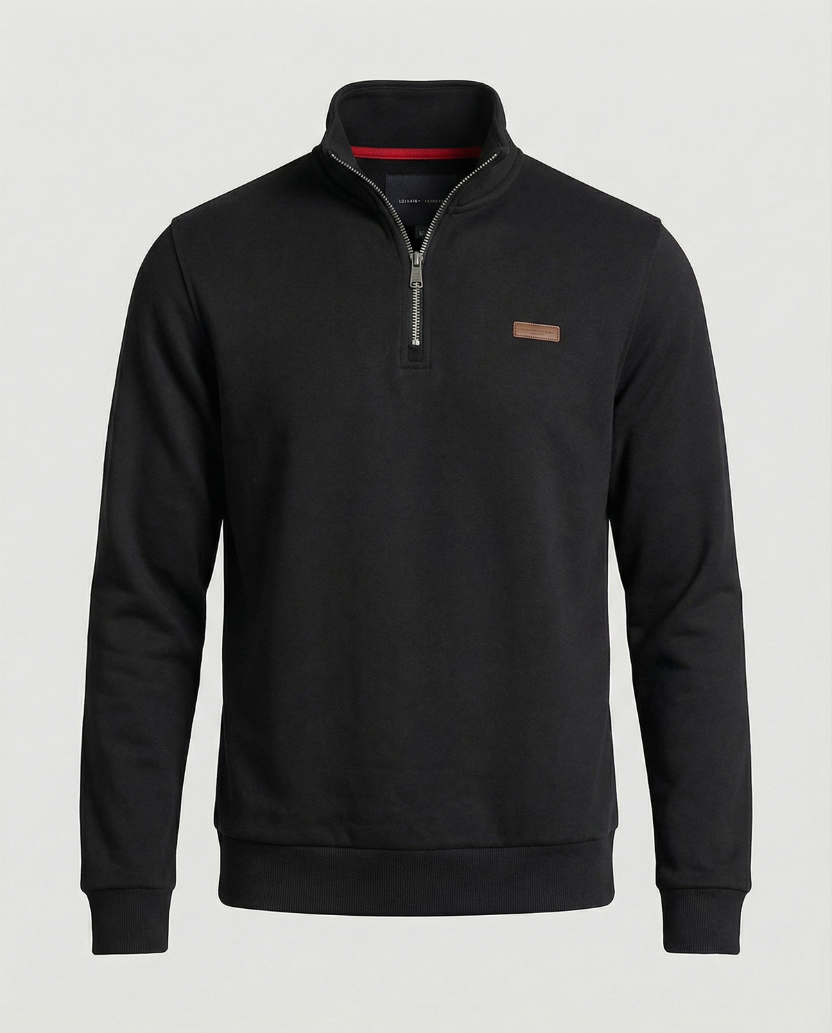 Men's fleece pullover with comfortable relaxed fit