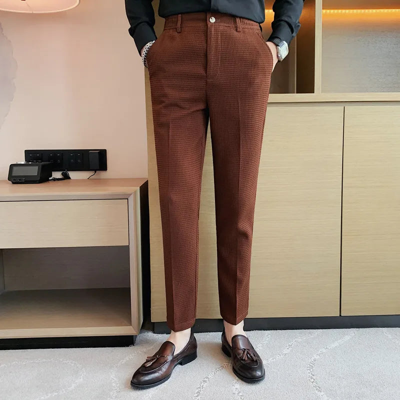 Niccolò Costanzo Slim Business Casual Pants