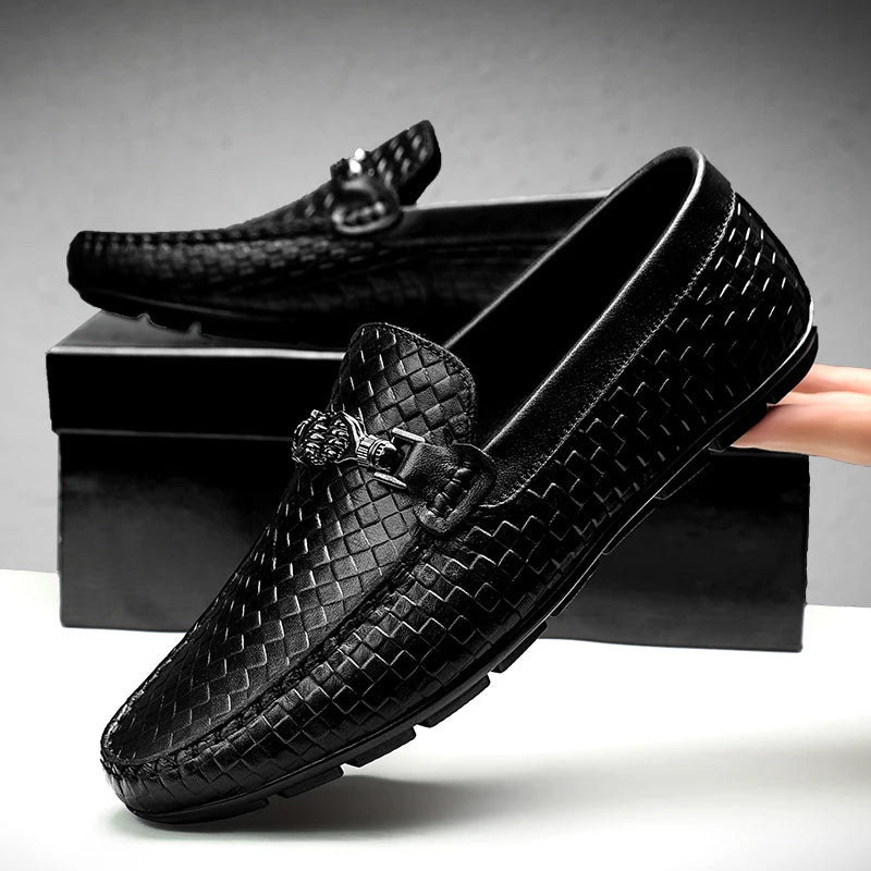 Lorenzo Bellucci Leather Dress Loafers