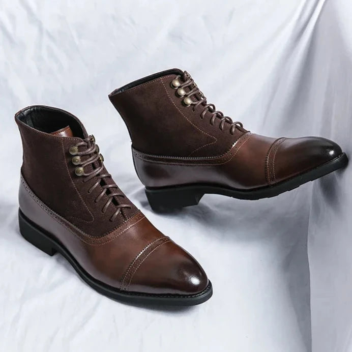 Diego Velázquez Leather Lace-up Boots