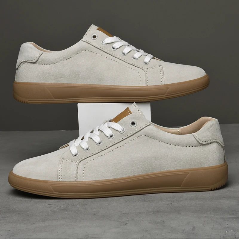 Girolamo Ventresi Men’s Suede Leather Casual Sneakers