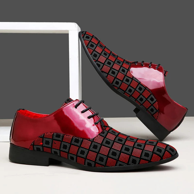 Thierry Lemoine Patterned Oxford Shoes