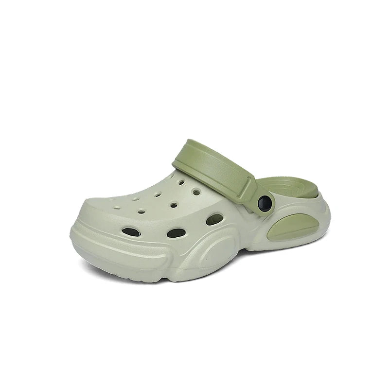 Summer Men's Thick-Soled Non-Slip Breathable Toe-Cap Sandals