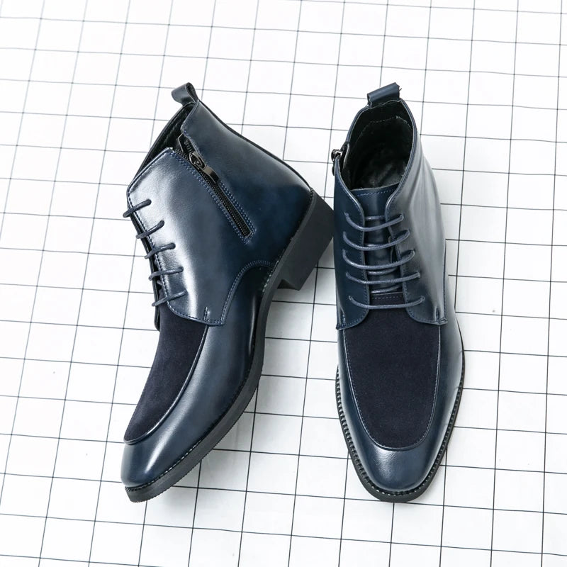 Valerio Neri Leather Ankle Boots