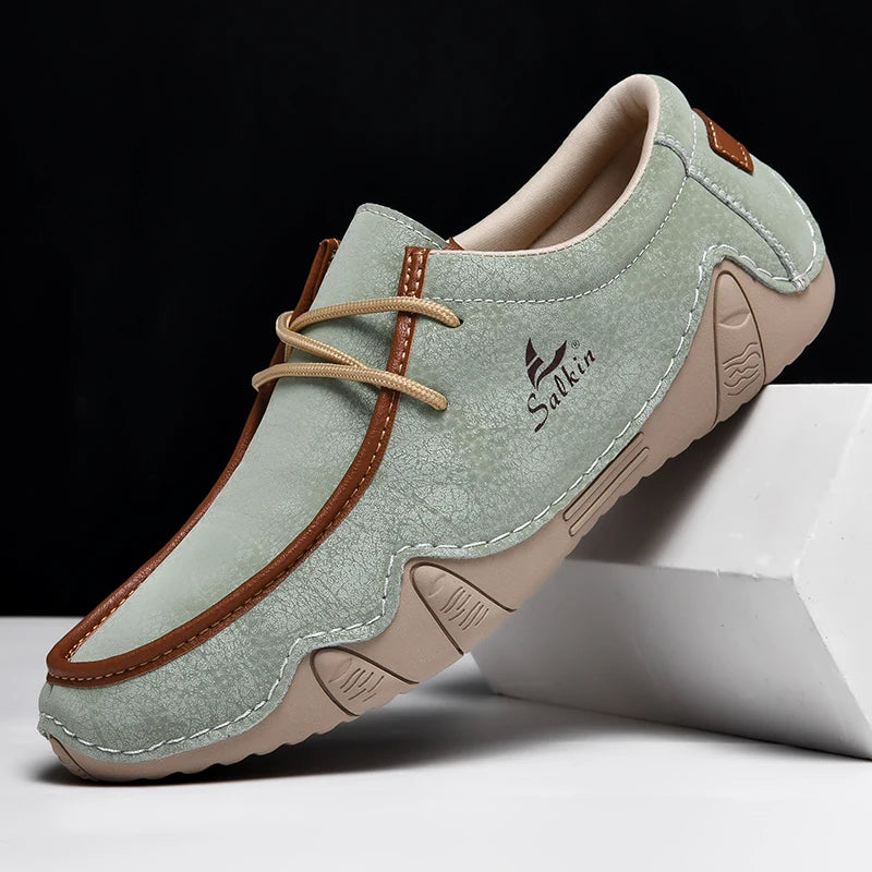 Didier Lemoine Leather Penny Loafers