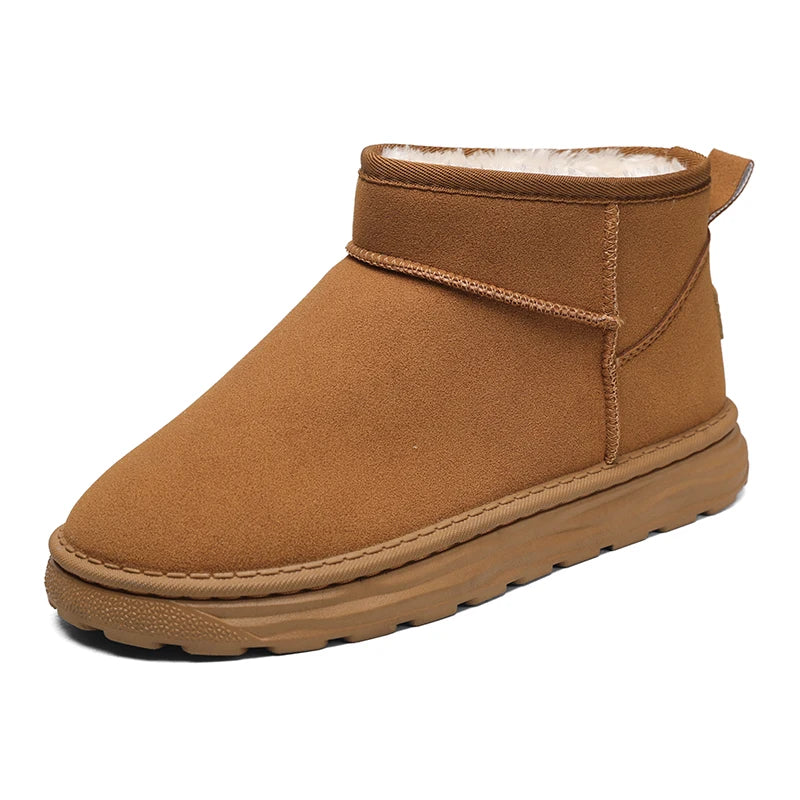 Florent Galvani Warm Suede Leather Ankle Boots