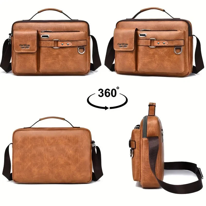 Men's Retro Briefcase Bag Laptop