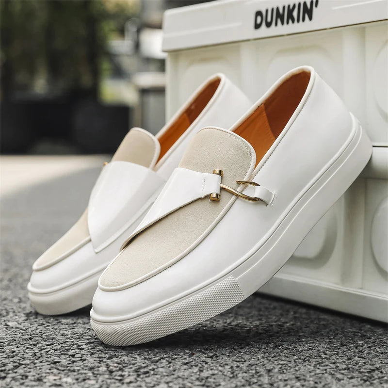 Henri Marceaux Leather Penny Loafer