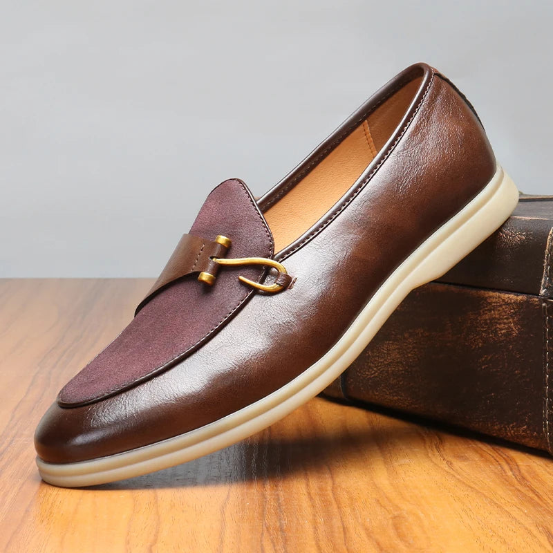 Leonardo Castello Genuine Leather Loafers