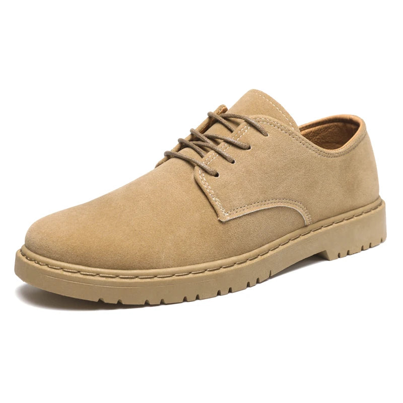 Matteo Corsini Men’s Suede Lace-Up Oxford Shoes