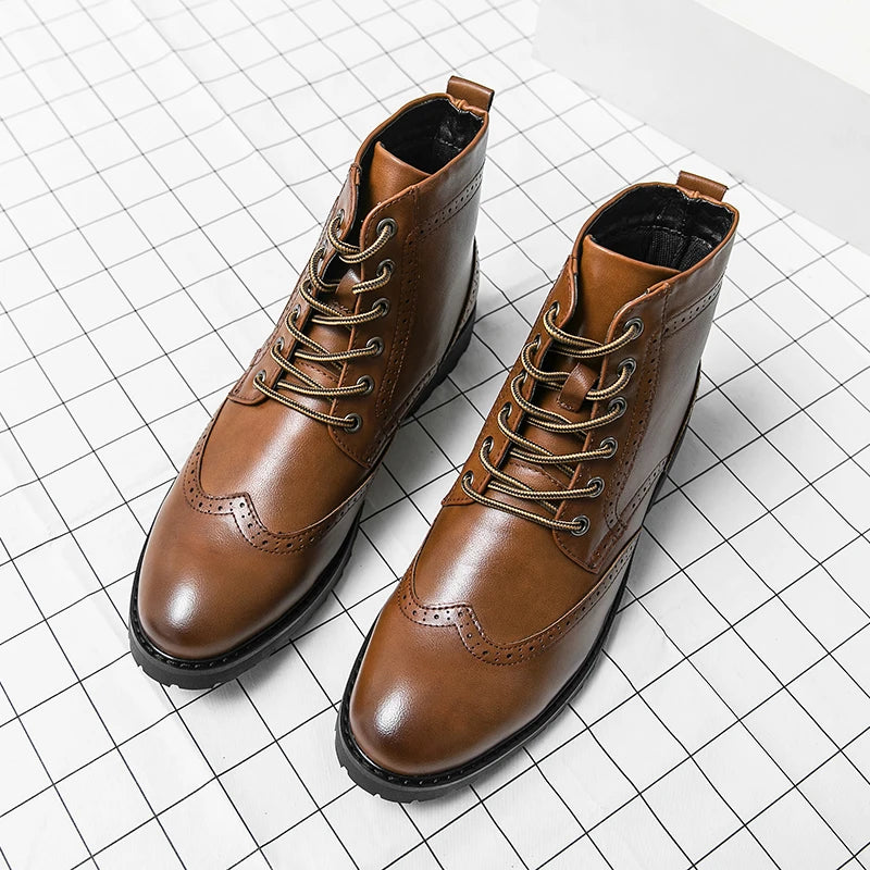Hugo Vallon Lace-up Ankle Boots