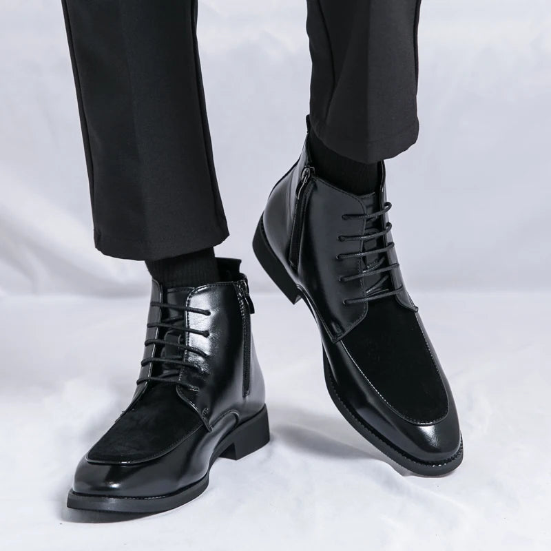 Valerio Neri Leather Ankle Boots