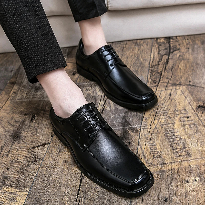 Franco Bertolli Leather Derby Shoes