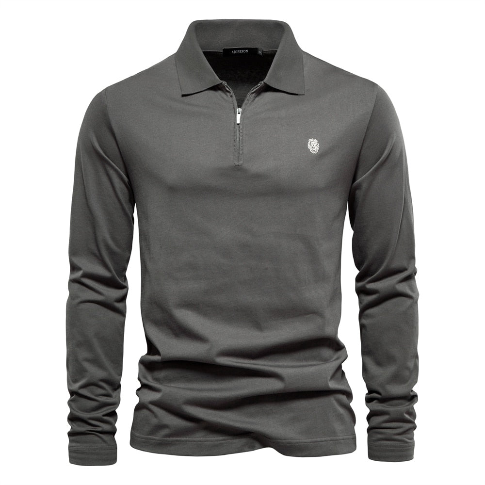 Vinthentic Heritage Men's Long Sleeve Polo
