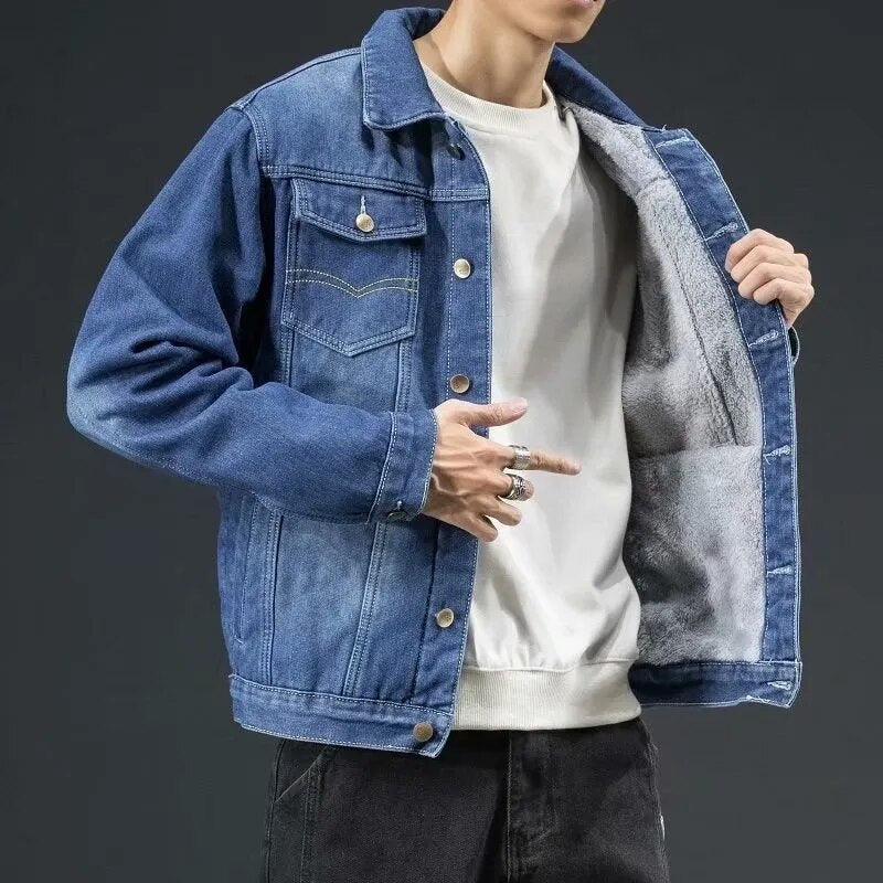 Napoli Fleece-Lined Denim Jacket