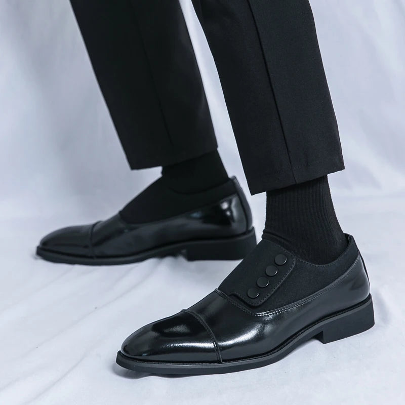 Domenico Rossini Leather Derby Shoes