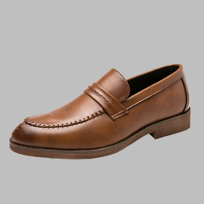 Cosimo Venturi Elegant Leather Loafers