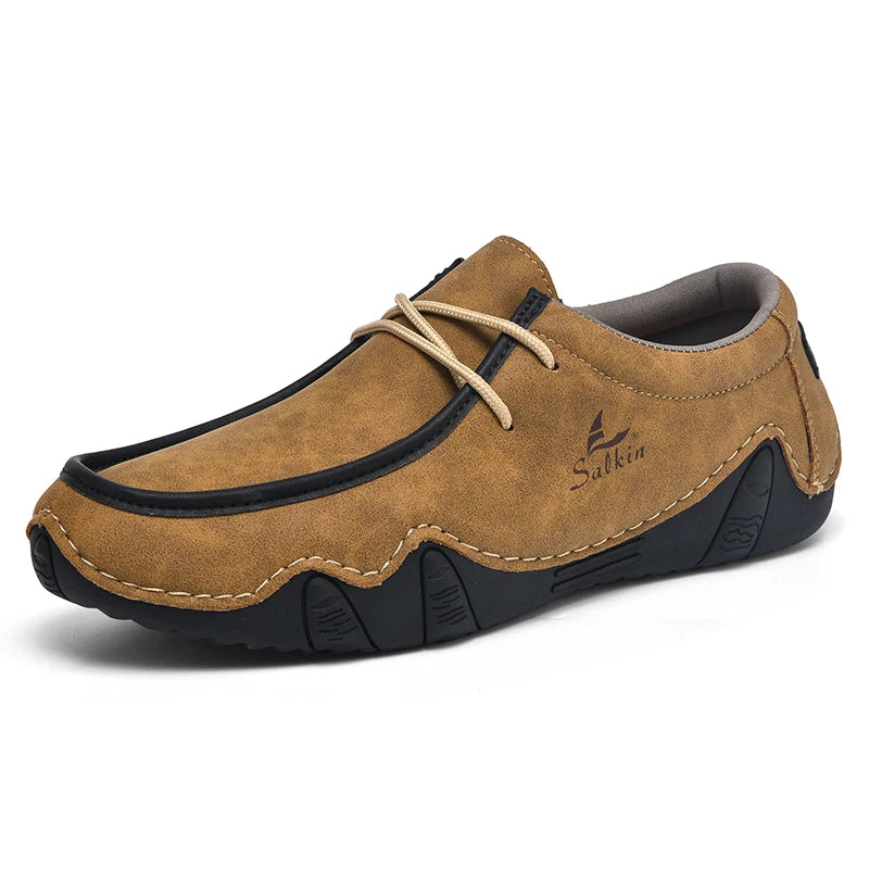 Didier Lemoine Leather Penny Loafers