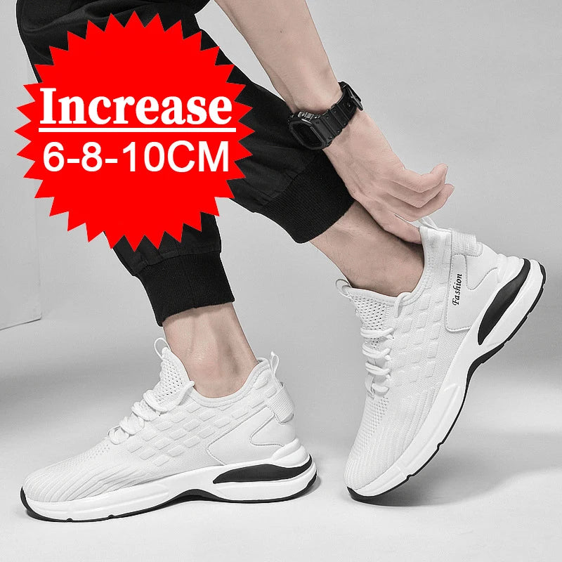Gaël Venturoni Men’s Height Increasing Sports Shoes with 6–10CM Lift