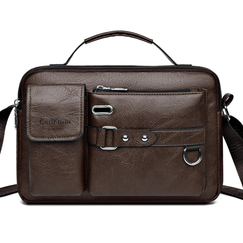 Men's Retro Briefcase Bag Laptop
