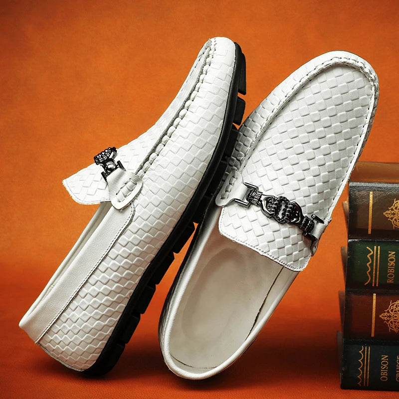 Lorenzo Bellucci Leather Dress Loafers