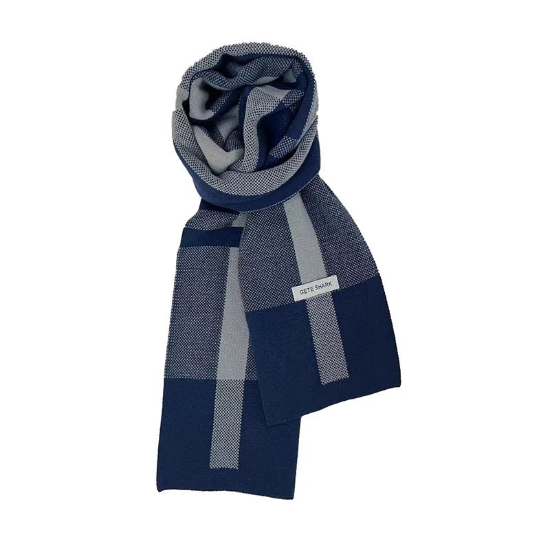 Vinthentic Men’s Checkered Shawl Wrap