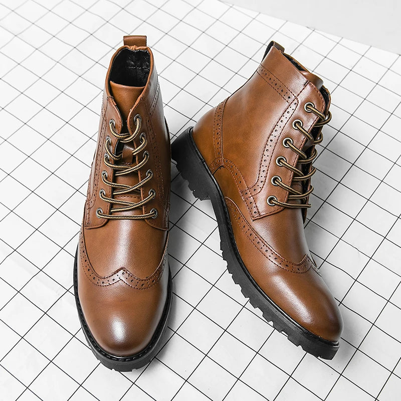 Hugo Vallon Lace-up Ankle Boots