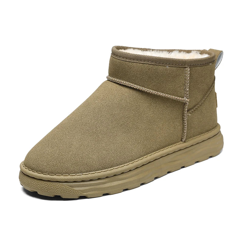 Florent Galvani Warm Suede Leather Ankle Boots