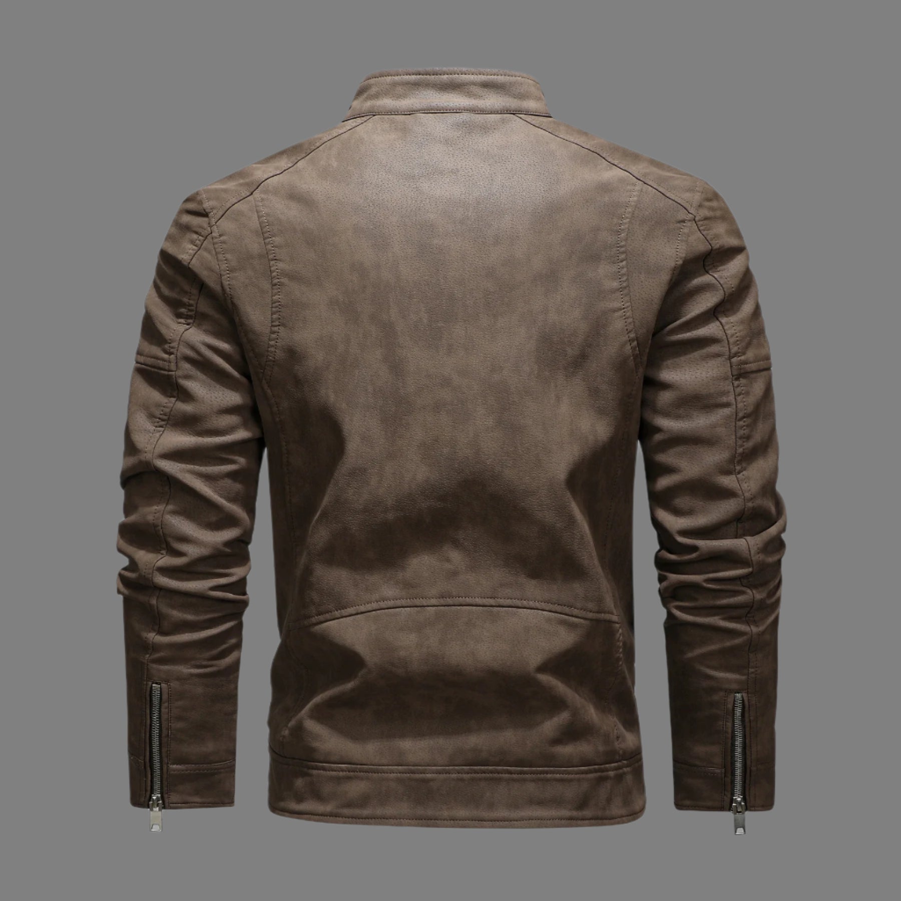 Matteo Vivaldi Leather Moto Jacket