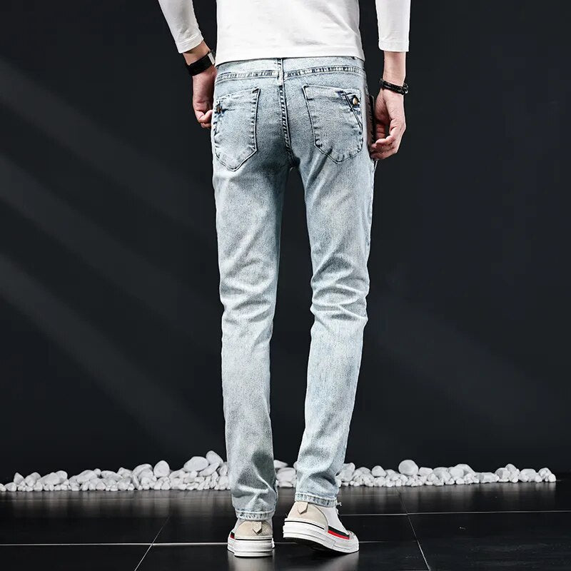 Vincero Men's Slim Fit Denim Jeans