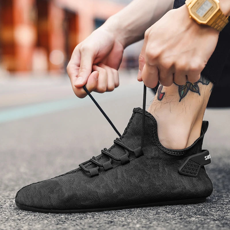 Antonio Scalvini Mesh Bearfoot Sneakers