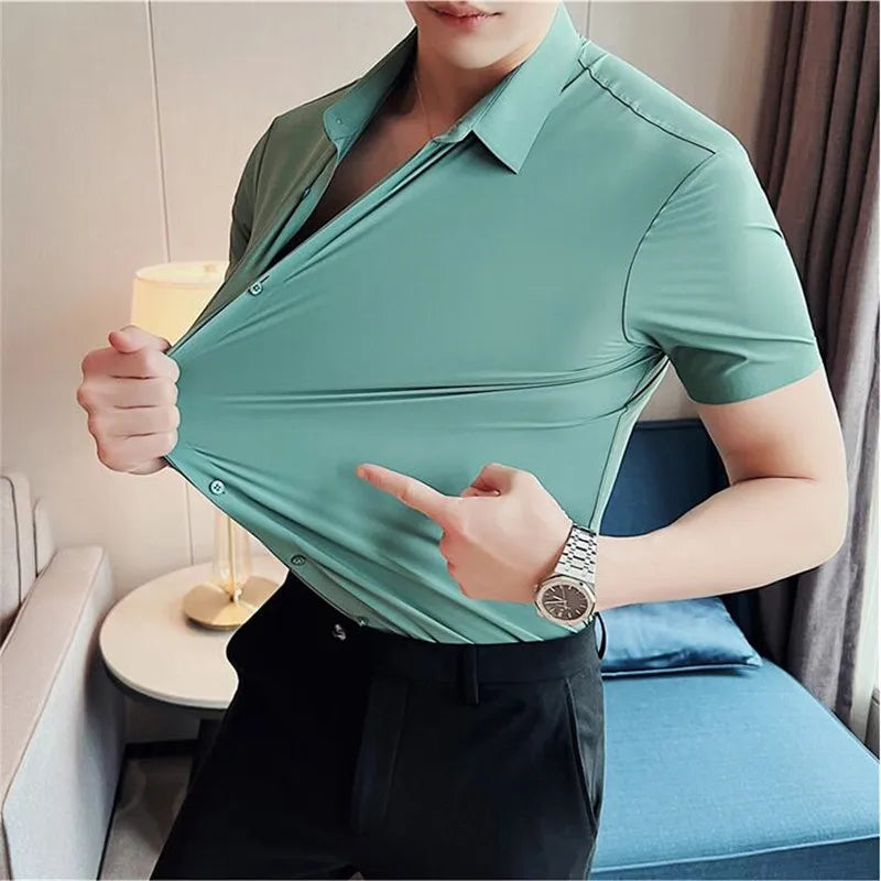 Henri Valliere Men's Short-Sleeve Shirt
