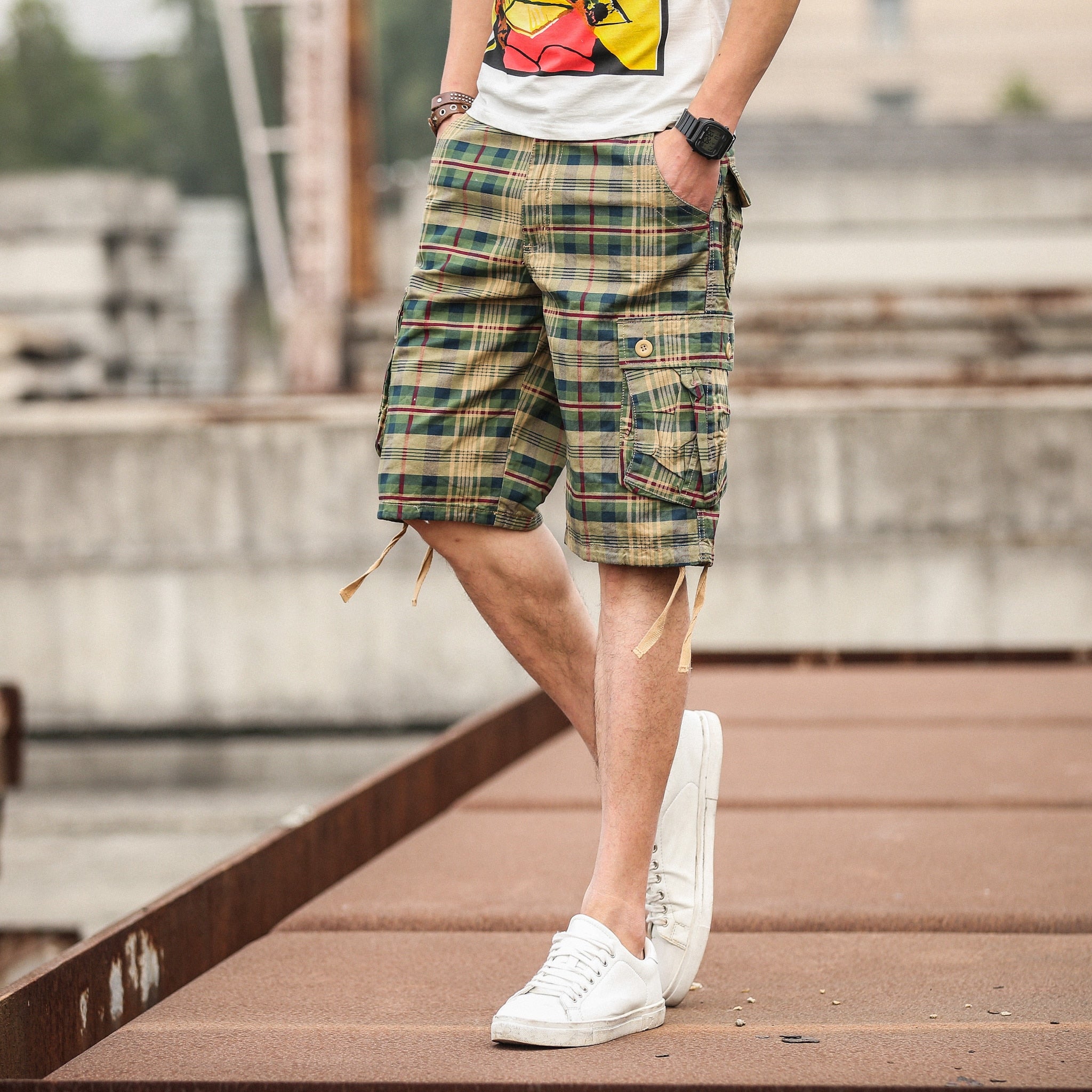 Vinthentic Explorer Men's Cargo Shorts