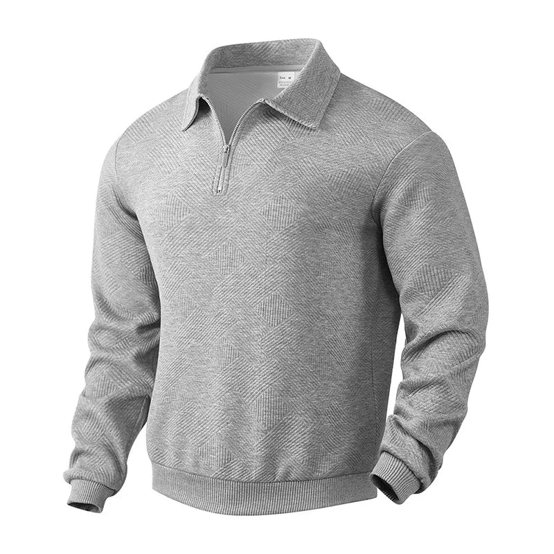 Max Vero Long Sleeve Zip Polo Shirt