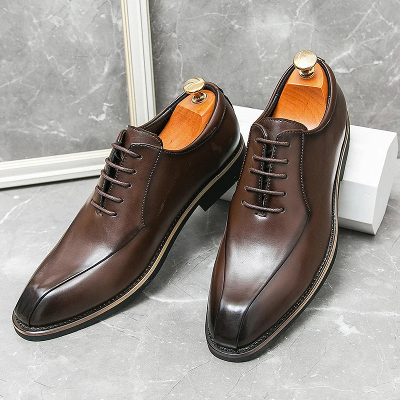 Louis Braquaval Genuine Leather Shoes